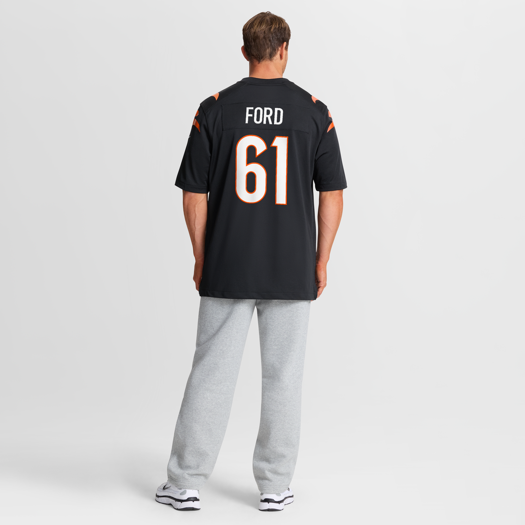 Cody Ford Cincinnati Bengals Nike Game Official Jersey - Black