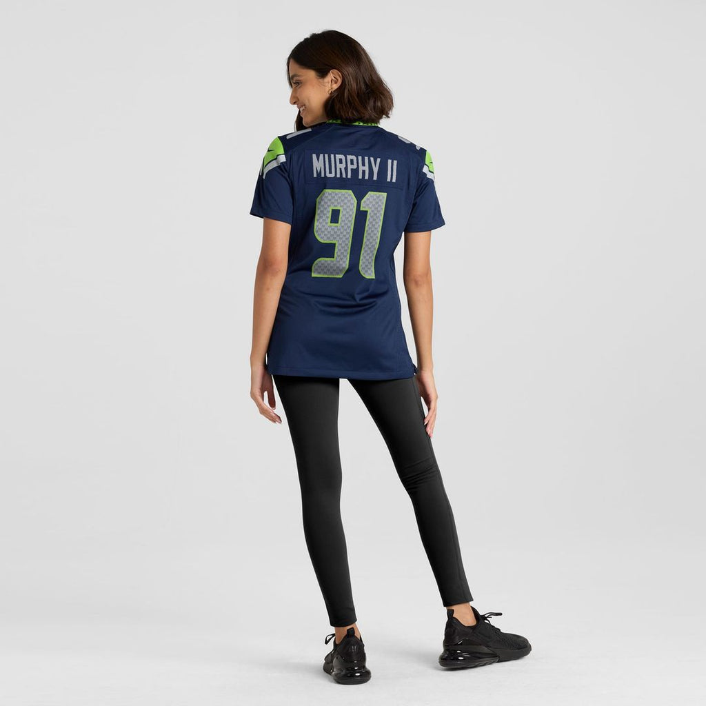 Byron Murphy II Seattle Seahawks Nike Women's Team Game Jersey - College Navy