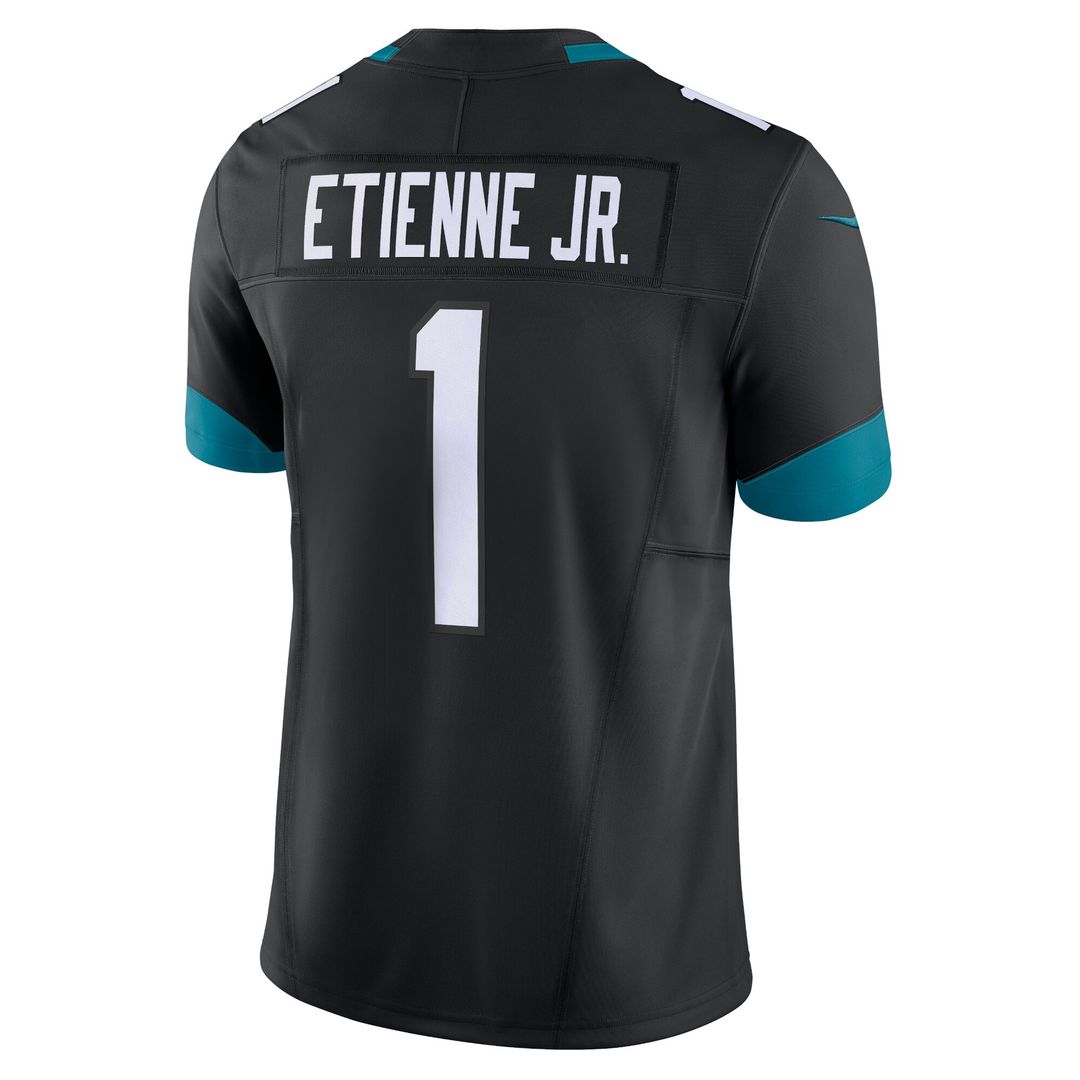 Travis Etienne Jacksonville Jaguars Nike Vapor F.U.S.E. Limited Official Jersey - Black