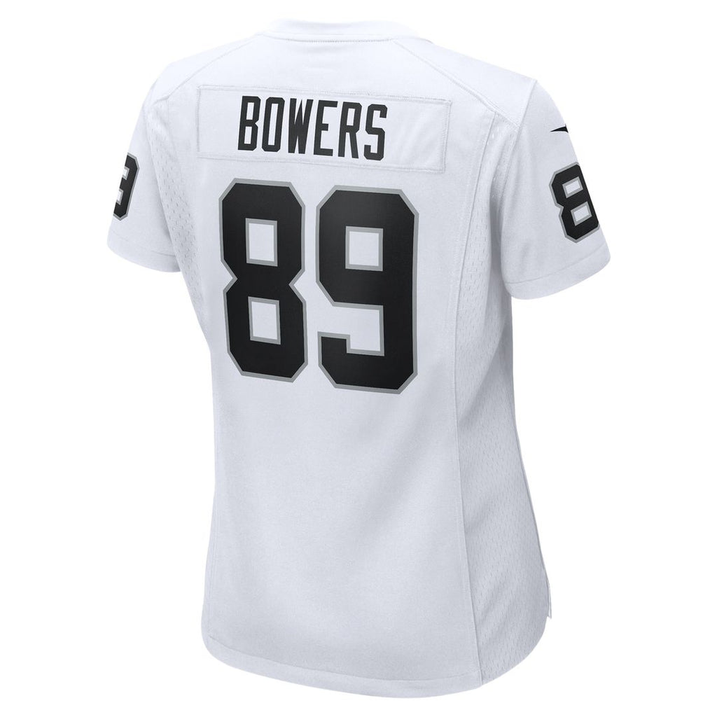 Brock Bowers Las Vegas Raiders Nike Women's Game Official Jersey -  White