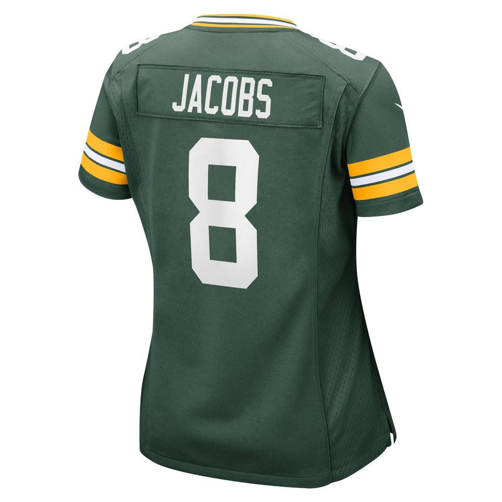 Josh Jacobs Green Bay Packers Nike Women's Team Game Jersey - Green