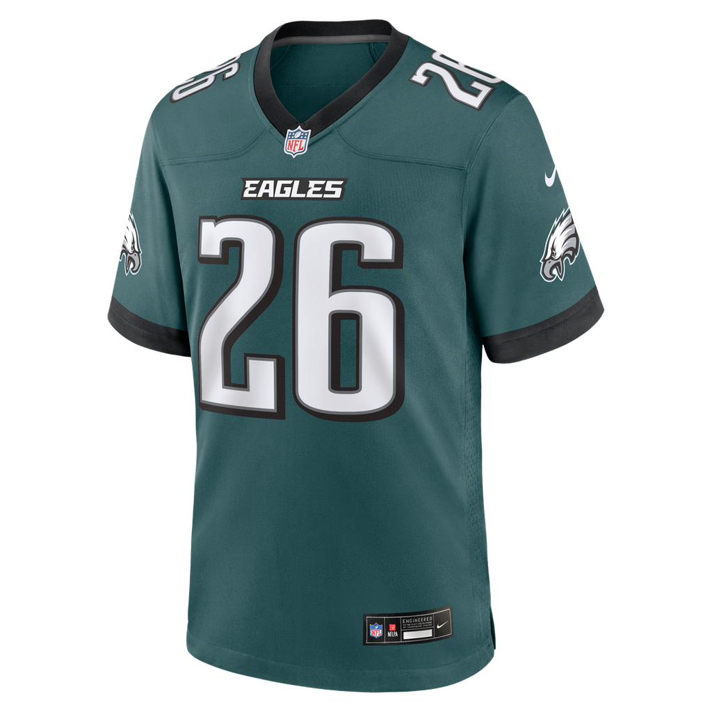 Saquon Barkley Philadelphia Eagles Nike Game Jersey - White