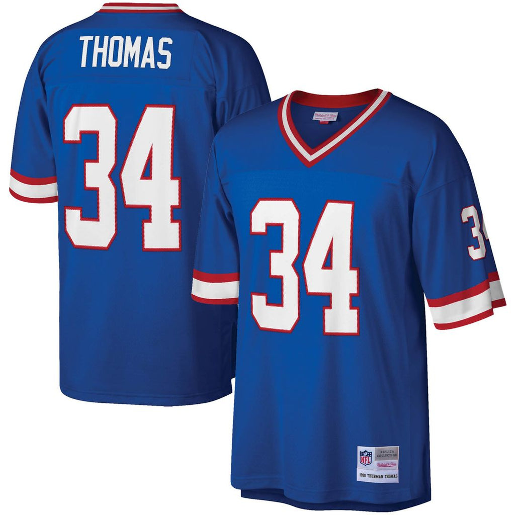 Thurman Thomas Buffalo Bills Mitchell & Ness Legacy Replica Official Jersey - Royal