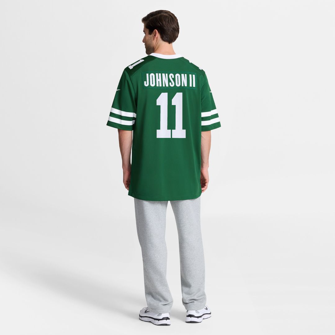 Jermaine Johnson II New York Jets Nike Game Official Jersey - Legacy White