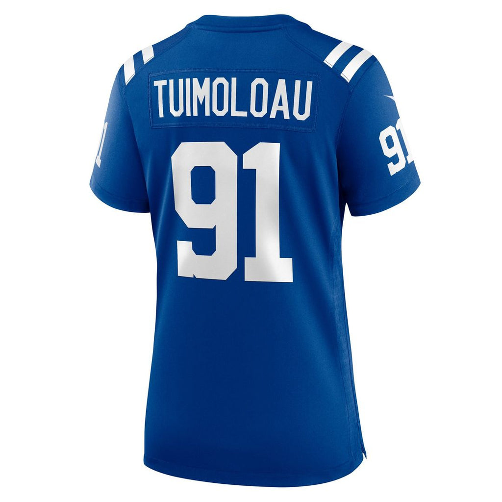 JT Tuimoloau Indianapolis Colts Nike Women's Team Game Official Jersey -  Royal