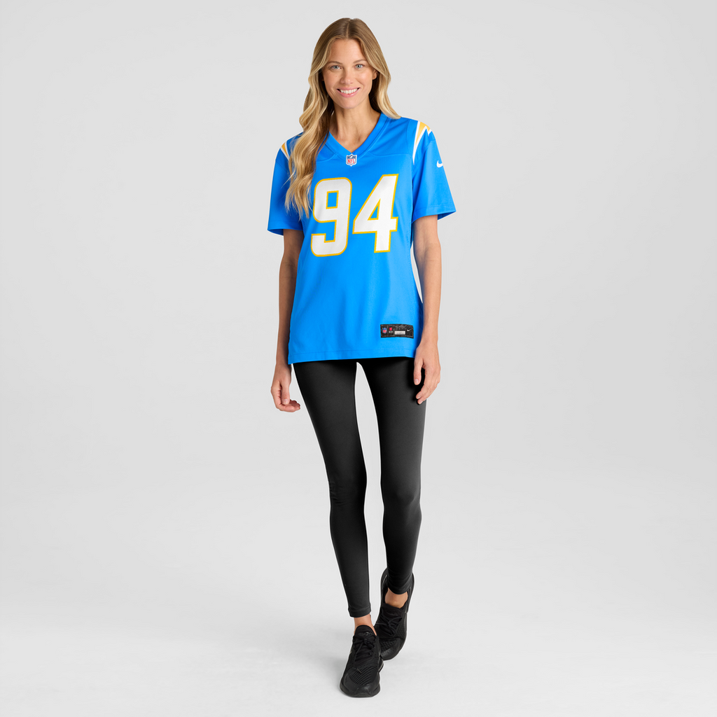 Dalvin Tomlinson Los Angeles Chargers Nike Women's Team Game Jersey - Powder Blue