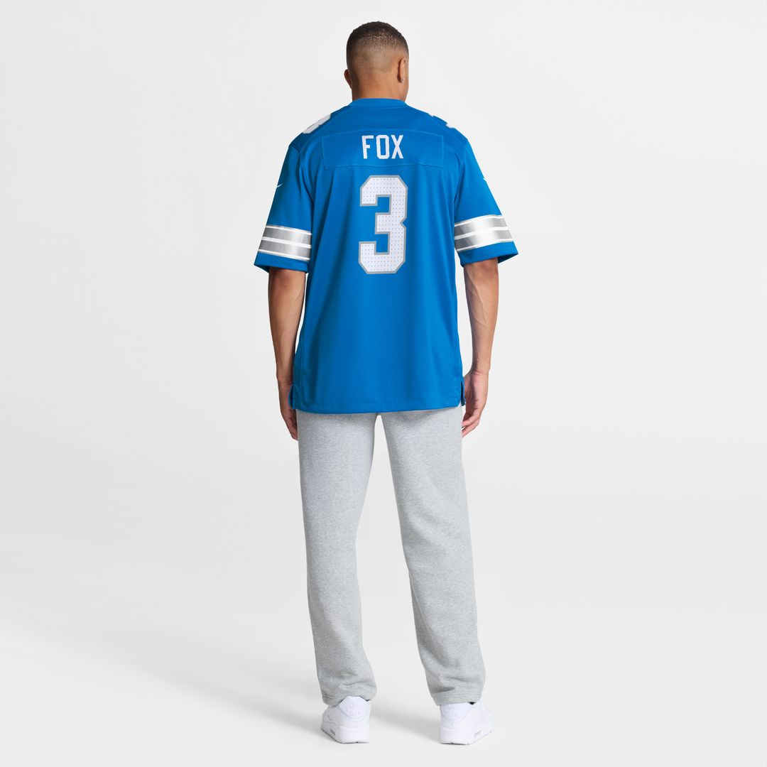 Jack Fox Detroit Lions Nike Team Game Official Jersey -  Blue