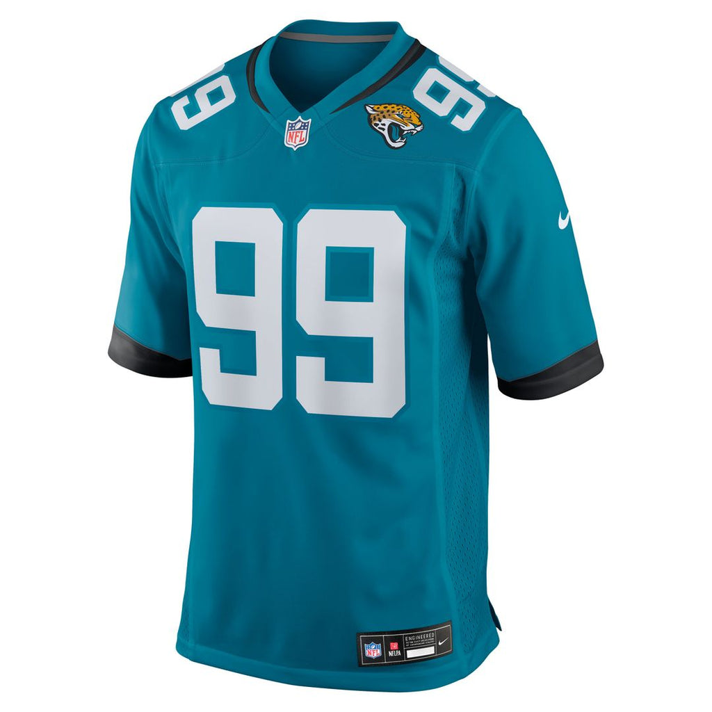 Ruke Orhorhoro Jacksonville Jaguars Nike Team Game Official Jersey -  Teal