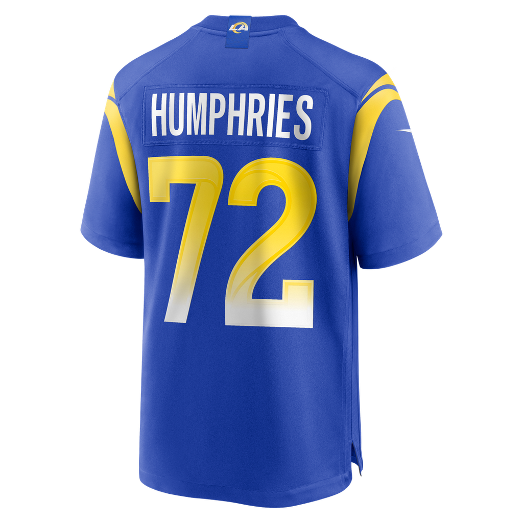 D.J. Humphries Los Angeles Rams Nike Team Game Jersey - Royal