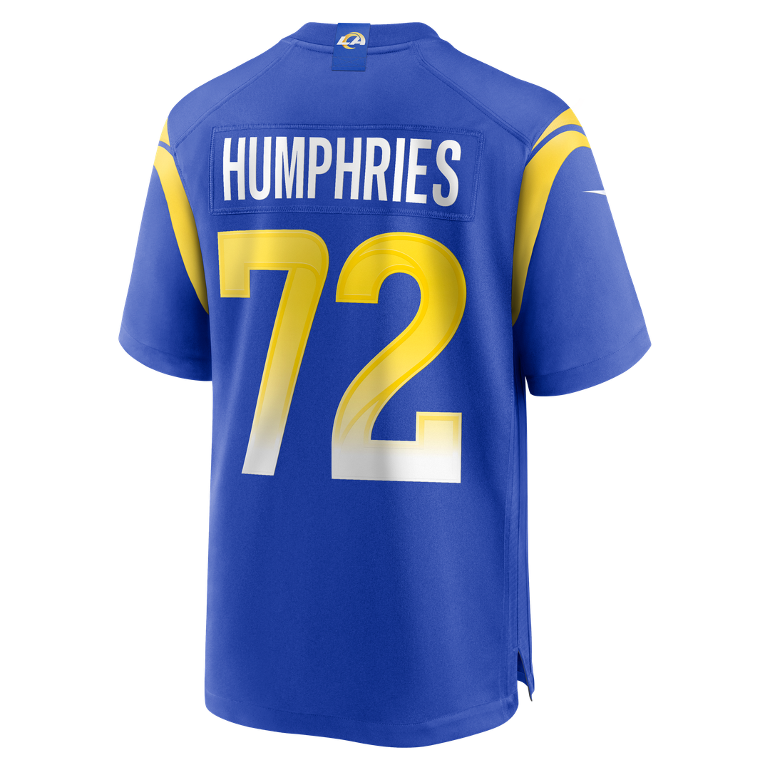 D.J. Humphries Los Angeles Rams Nike Team Game Jersey - Royal