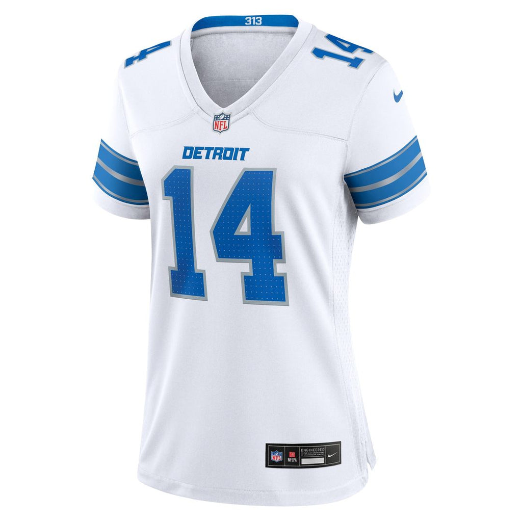 Amon-Ra St. Brown Detroit Lions Nike Women's Team Game Official Jersey - Blue