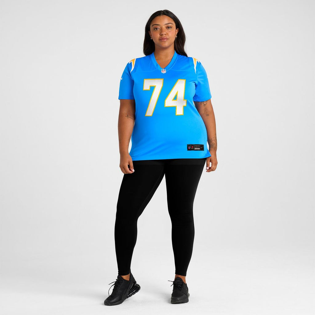 Austin Deculus Los Angeles Chargers Nike Women's Team Game Official Jersey -  Powder Blue