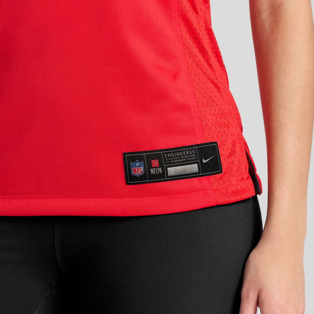 Jeffrey Bassa Kansas City Chiefs Nike Women's Team Game Jersey - Red