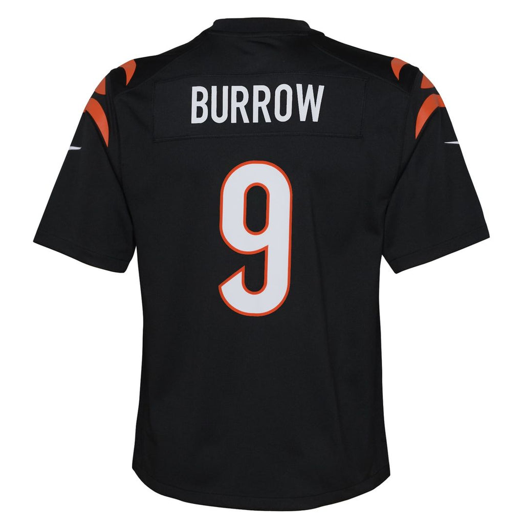 Joe Burrow Cincinnati Bengals Nike Youth Game Official Jersey - Orange