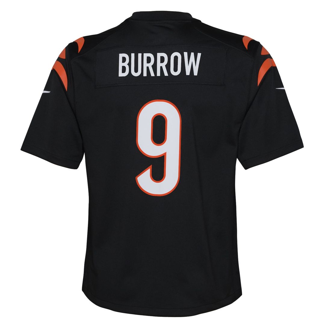 Joe Burrow Cincinnati Bengals Nike Youth Game Official Jersey - Orange