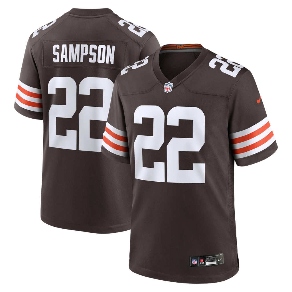 Dylan Sampson Cleveland Browns Nike Team Game Official Jersey -  Brown
