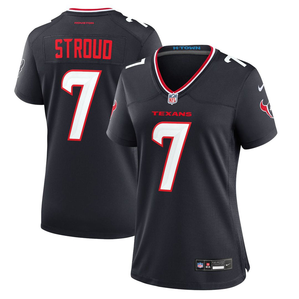C.J. Stroud Houston Texans Nike Women's Game Official Jersey - Navy