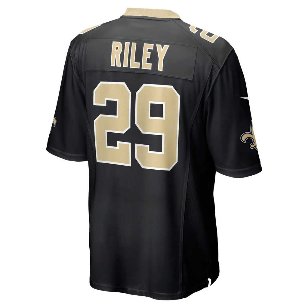 Quincy Riley New Orleans Saints Nike Team Game Official Jersey -  Black