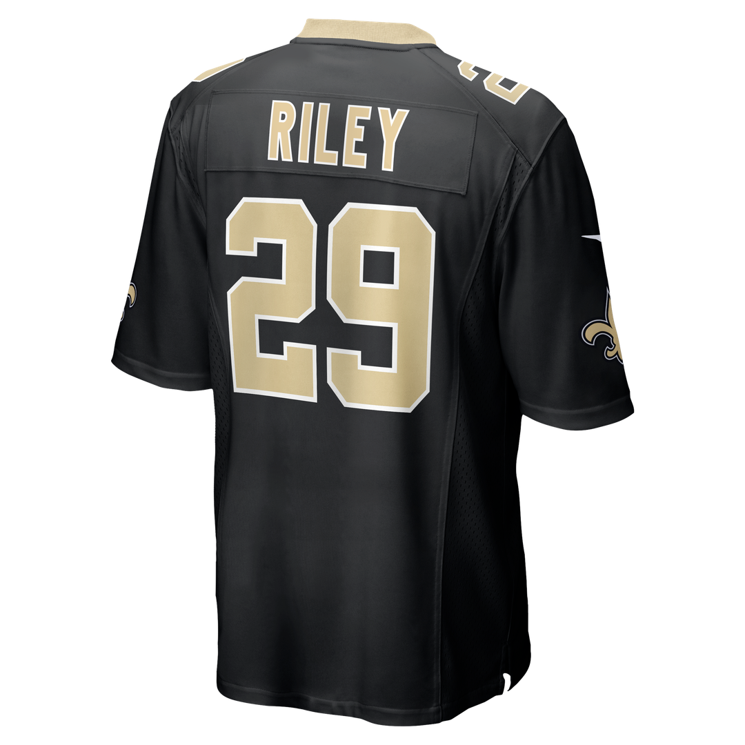Quincy Riley New Orleans Saints Nike Team Game Official Jersey -  Black