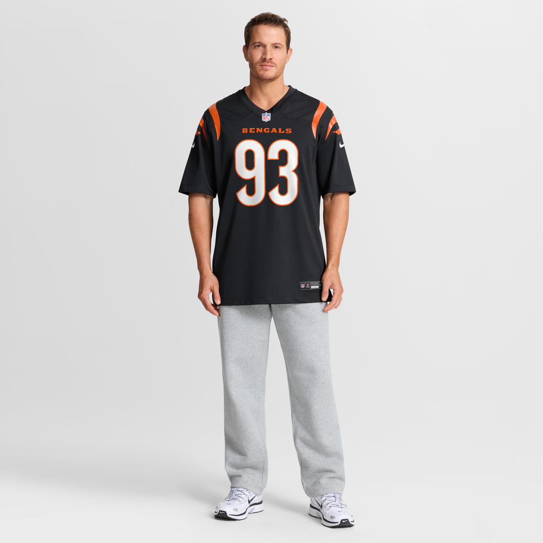 McKinnley Jackson Cincinnati Bengals Nike Game Jersey - Black