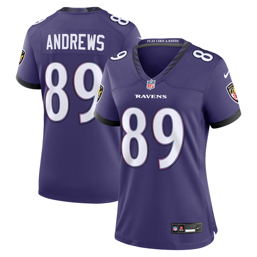 Mark Andrews Baltimore Ravens Nike Women's Team Game Official Jersey - Purple