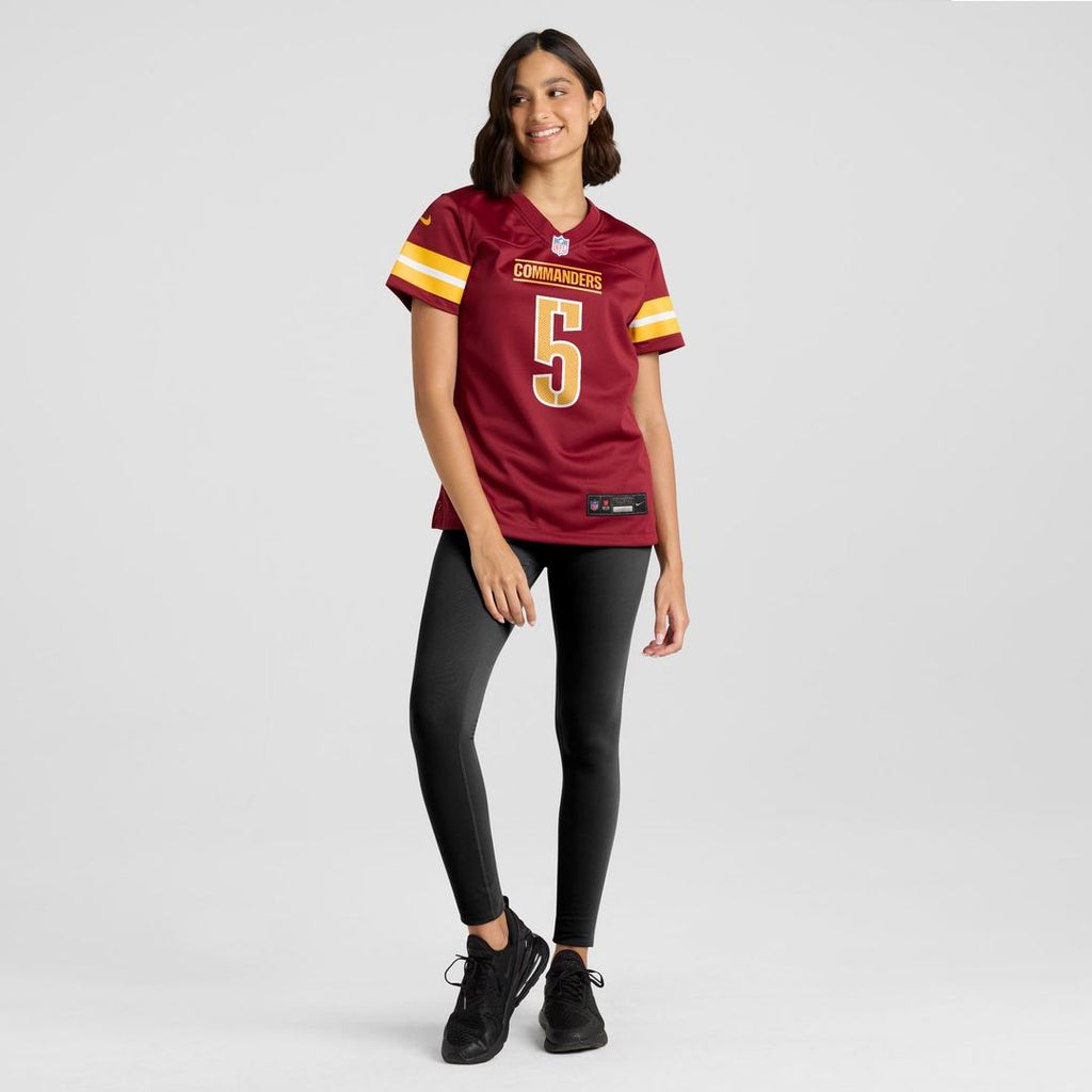 Jayden Daniels Washington Commanders Nike Women's Game Jersey - White