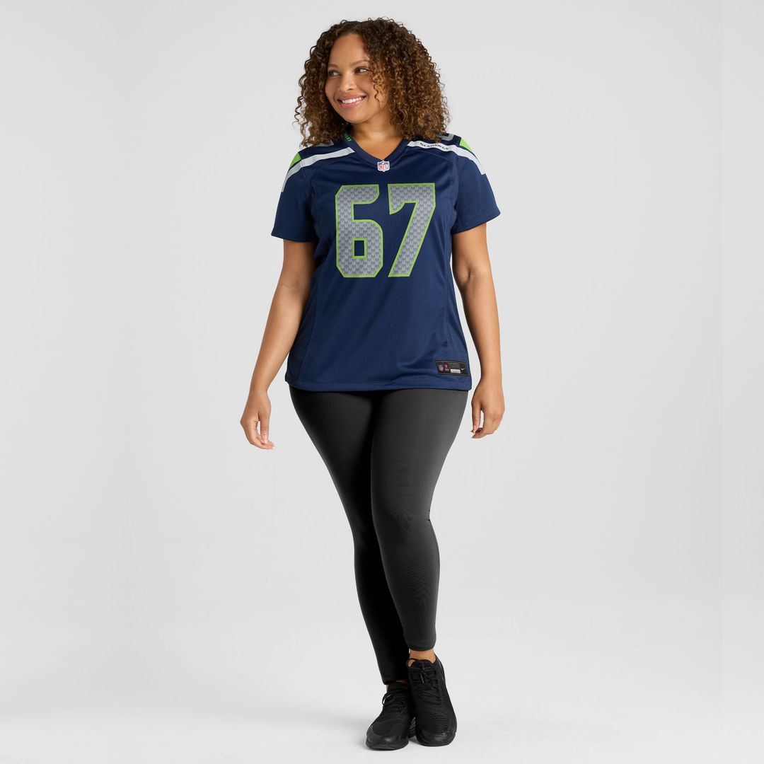 Charles Cross Seattle Seahawks Nike Women's Team Game Jersey - College Navy