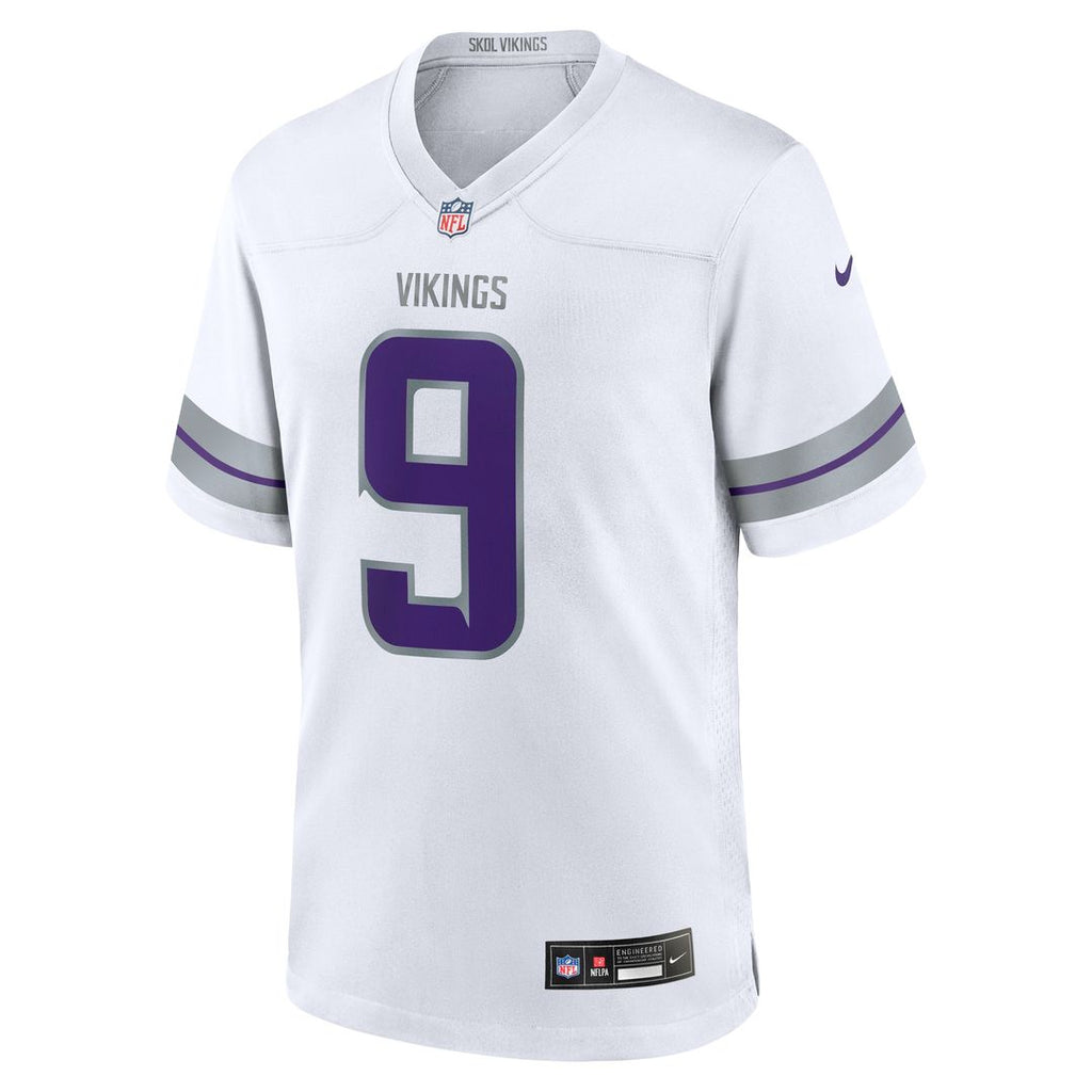 J.J. McCarthy Minnesota Vikings Nike Alternate Game Player Official Jersey - White