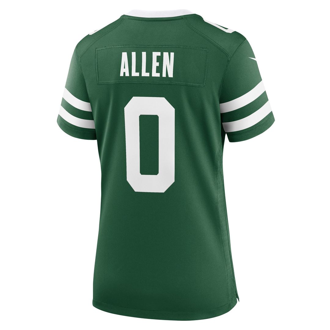 Braelon Allen New York Jets Nike Women's Game Official Jersey - Legacy Green