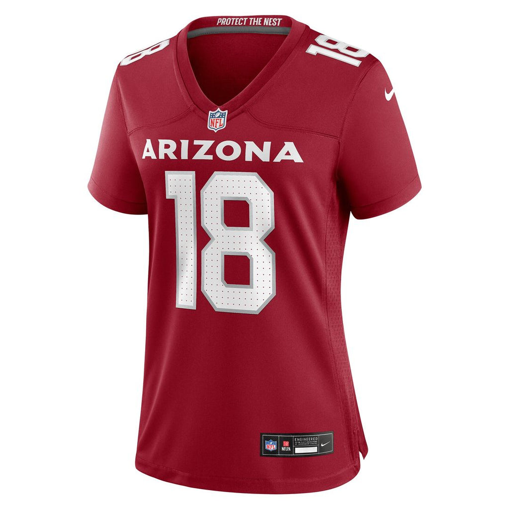 Marvin Harrison Jr. Arizona Cardinals Nike Women's  Player Game Official Jersey - Cardinal