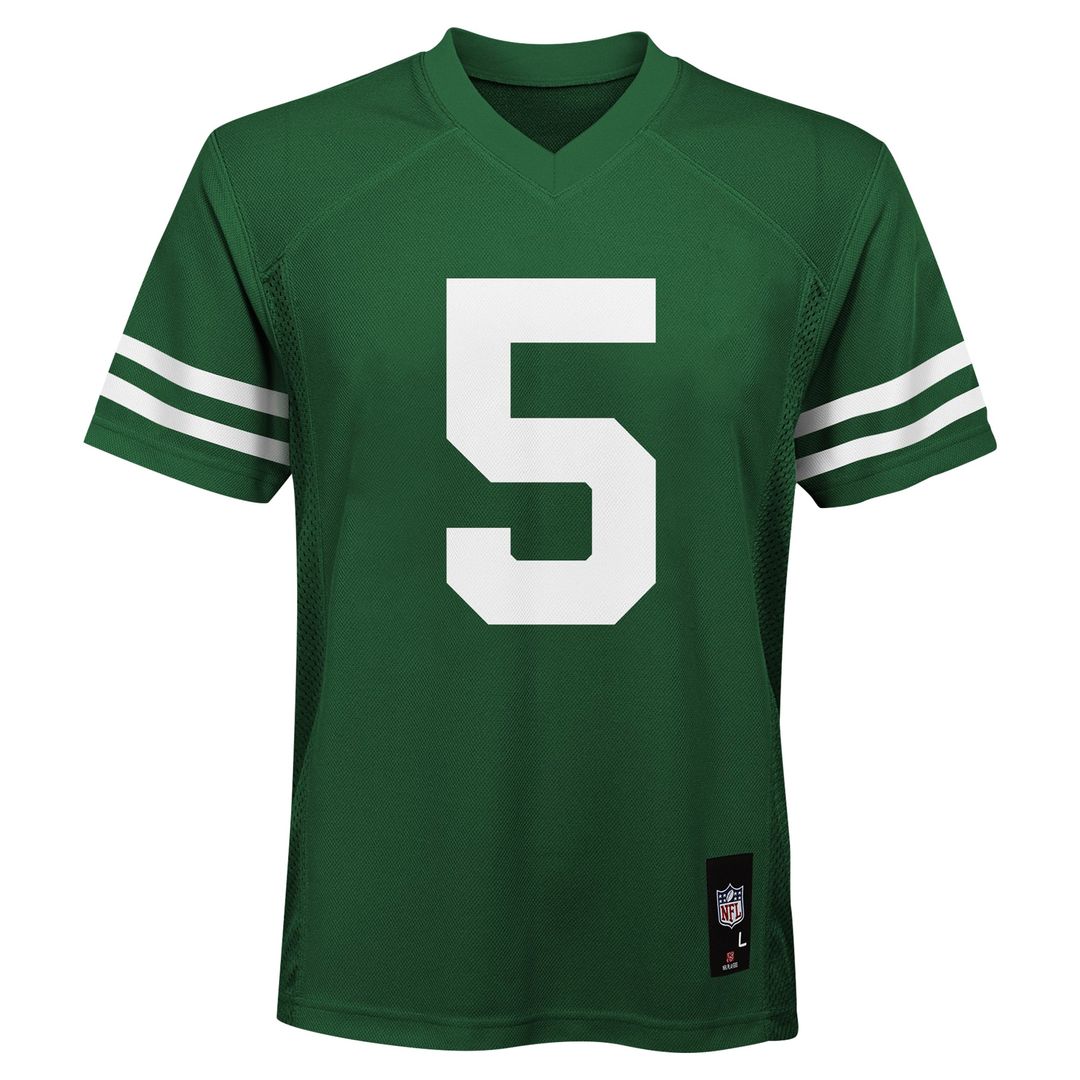 Garrett Wilson New York Jets Preschool Player Replica Jersey - Legend Green
