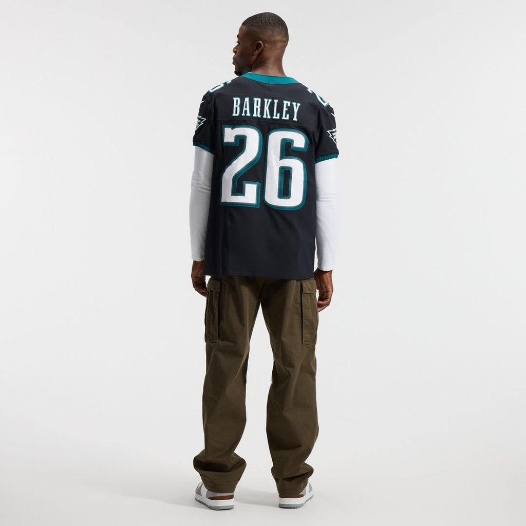 Saquon Barkley Philadelphia Eagles Nike Alternate Vapor F.U.S.E. Elite Jersey - Kelly Green