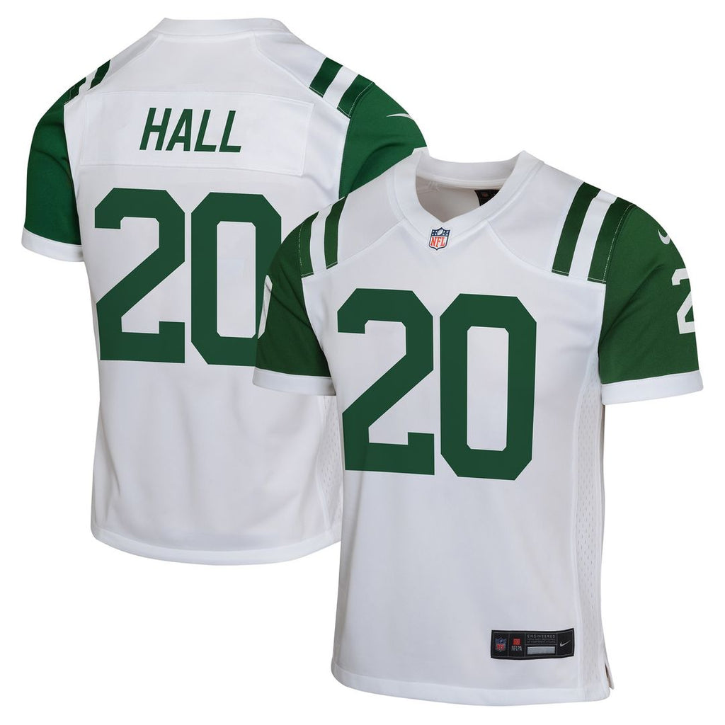 Breece Hall New York Jets Nike Youth Game Official Jersey - White