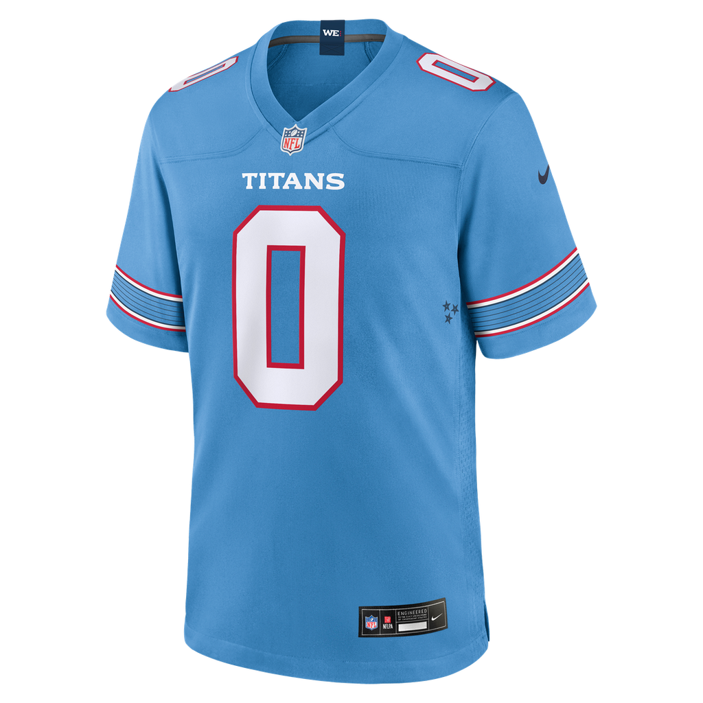 Calvin Ridley Tennessee Titans Nike Game Official Jersey - Light Blue