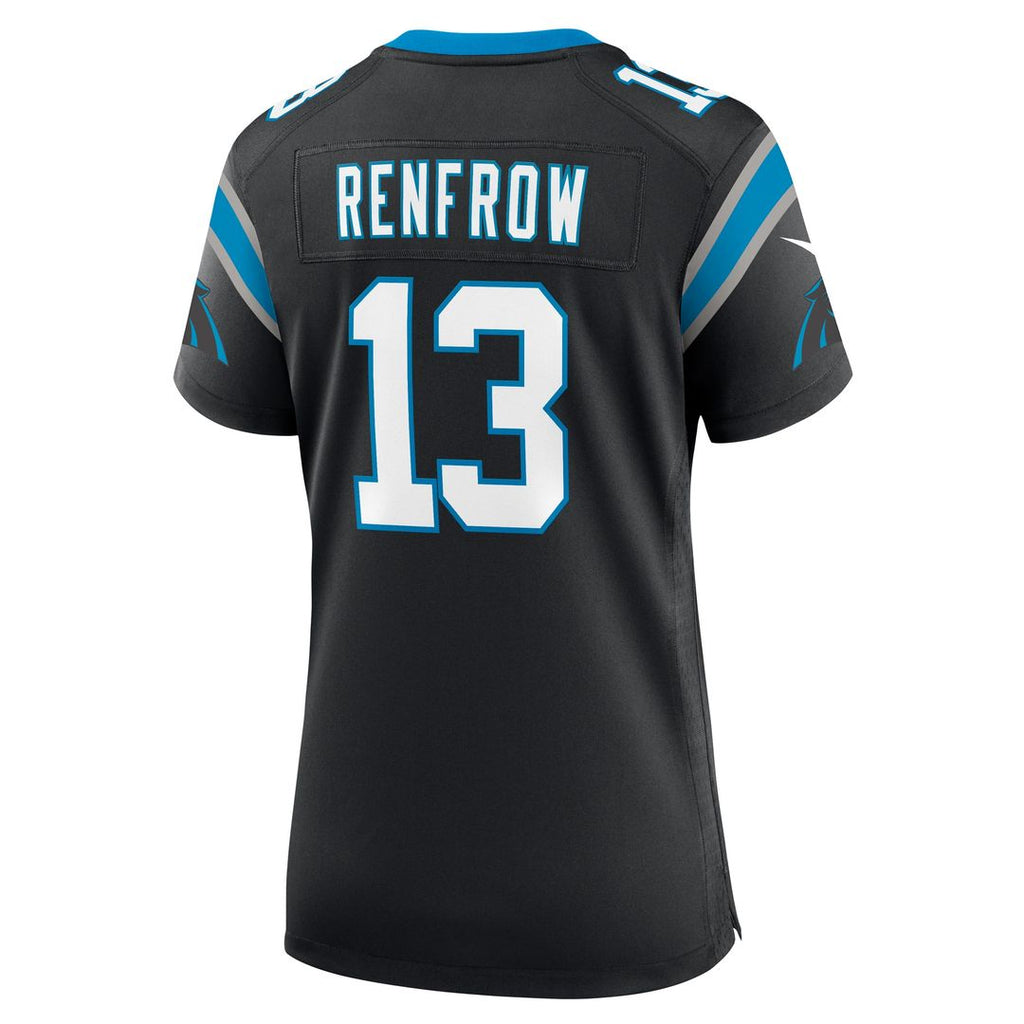 Hunter Renfrow Carolina Panthers Nike Women's Team Game Official Jersey -  Black