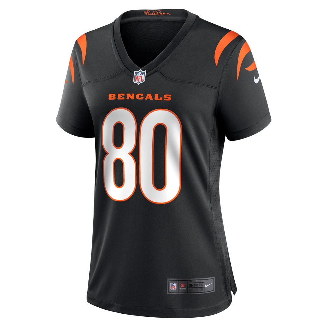 Andrei Iosivas Cincinnati Bengals Nike Women's Team Game Official Jersey -  Black