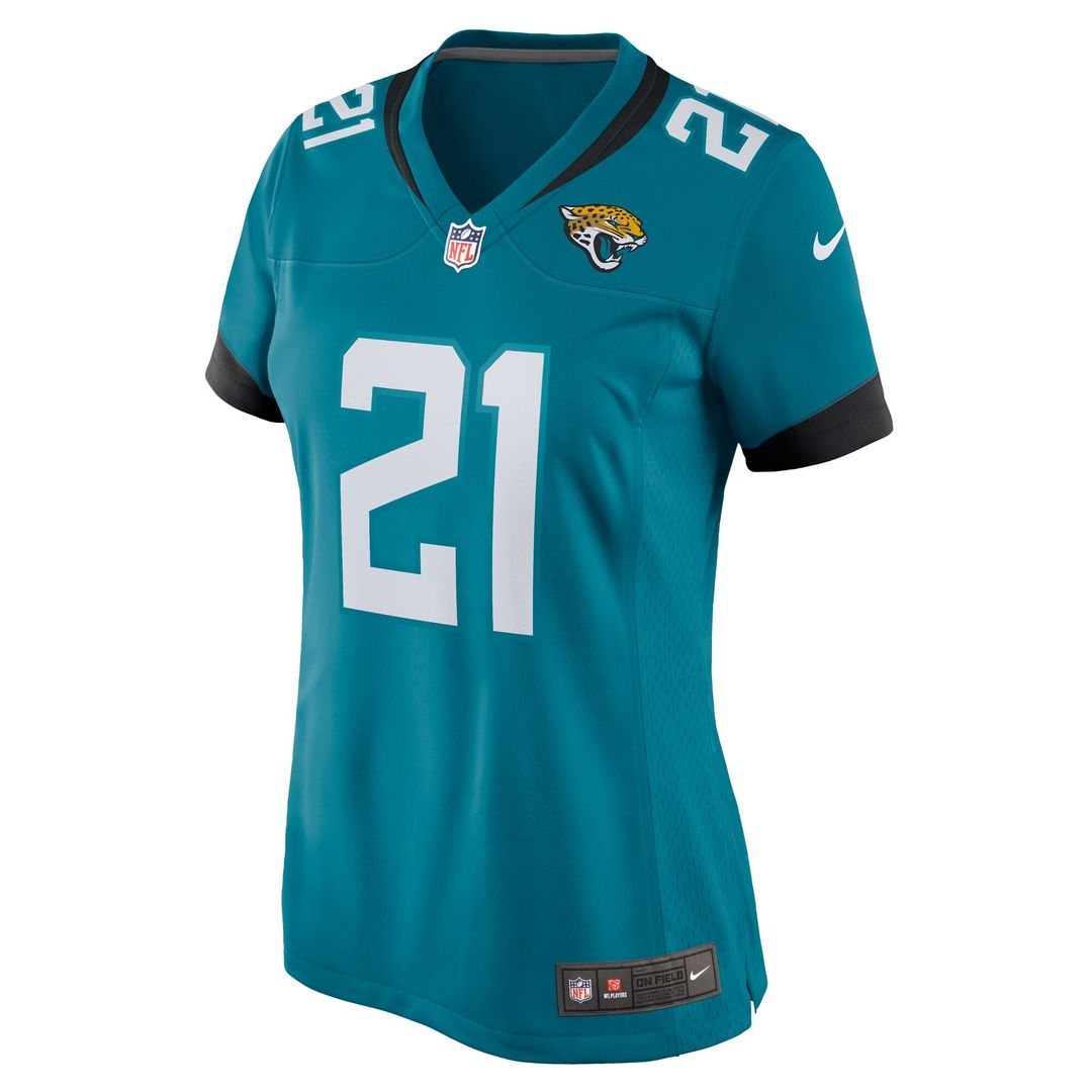 Christian Braswell Jacksonville Jaguars Nike Women's Team Game Official Jersey -  Teal