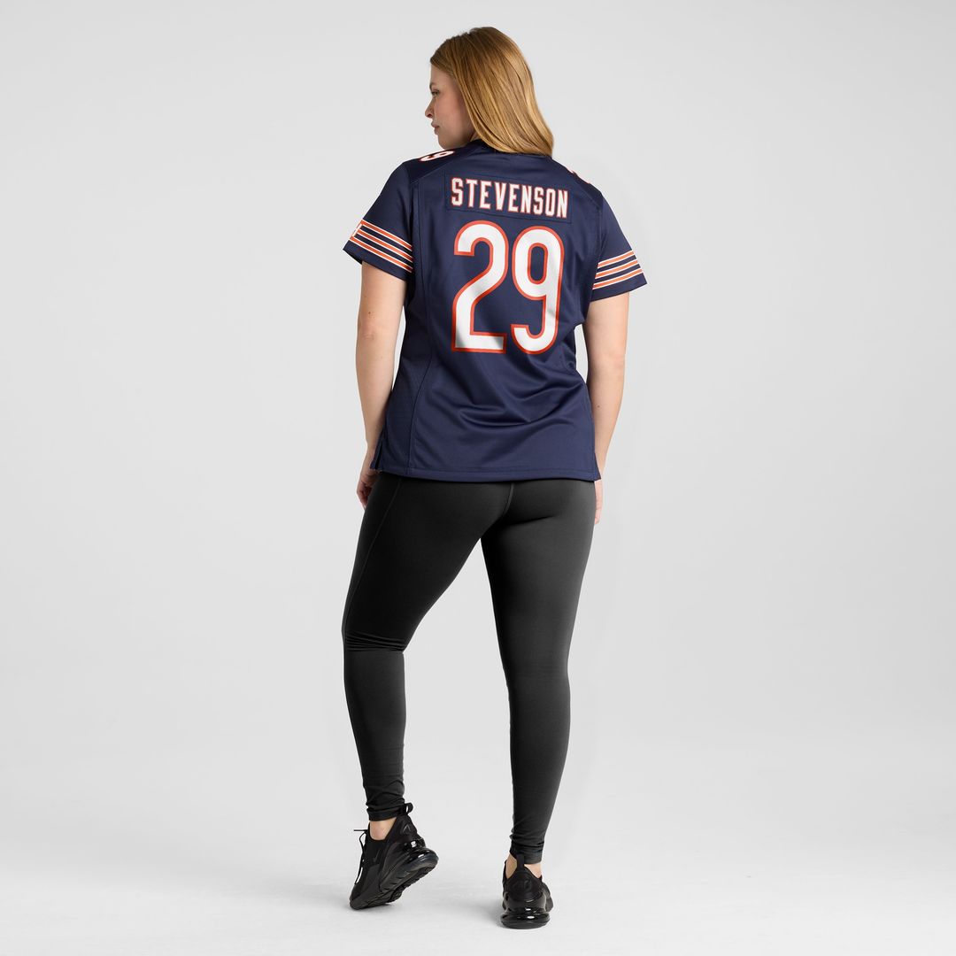Tyrique Stevenson Chicago Bears Nike Women's  Game Official Jersey -  Navy