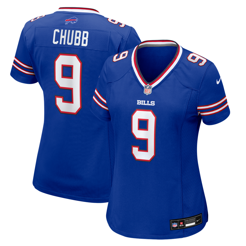 Bradley Chubb Buffalo Bills Nike Women's Team Game Jersey - Royal