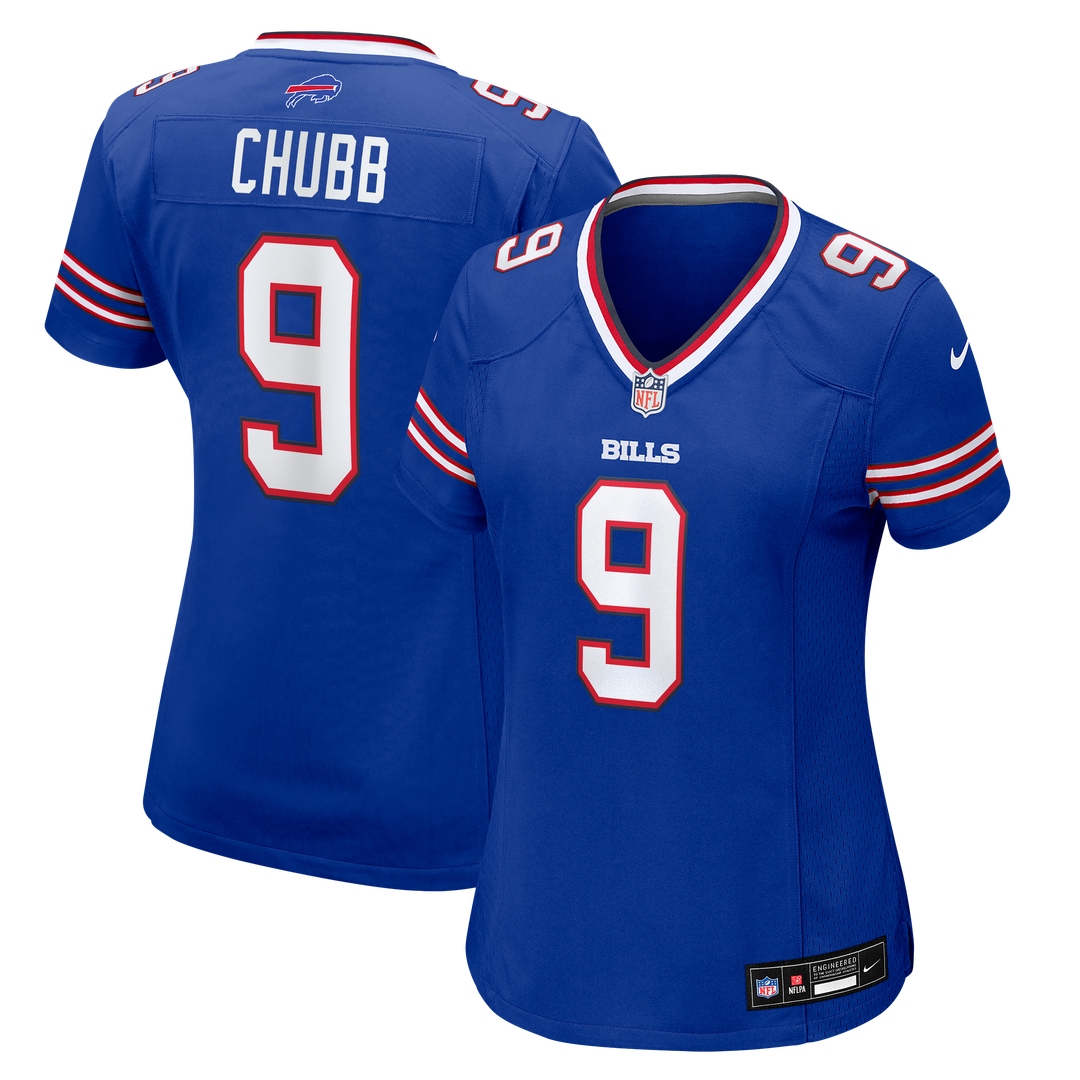 Bradley Chubb Buffalo Bills Nike Women's Team Game Jersey - Royal