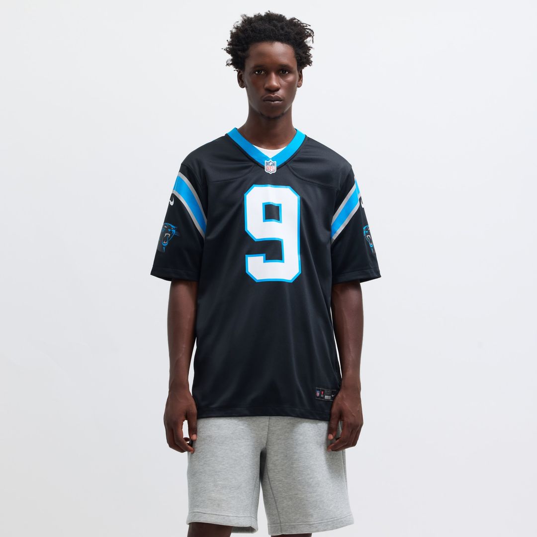 Bryce Young Carolina Panthers Nike Team Game Official Jersey - Black