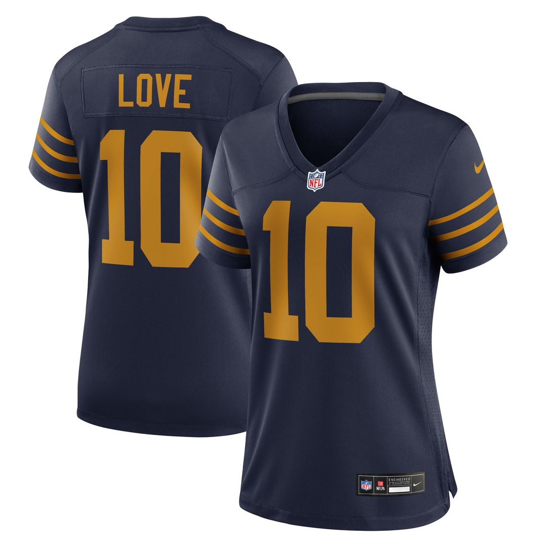 Jordan Love Green Bay Packers Nike Women's Game Official Jersey - Green