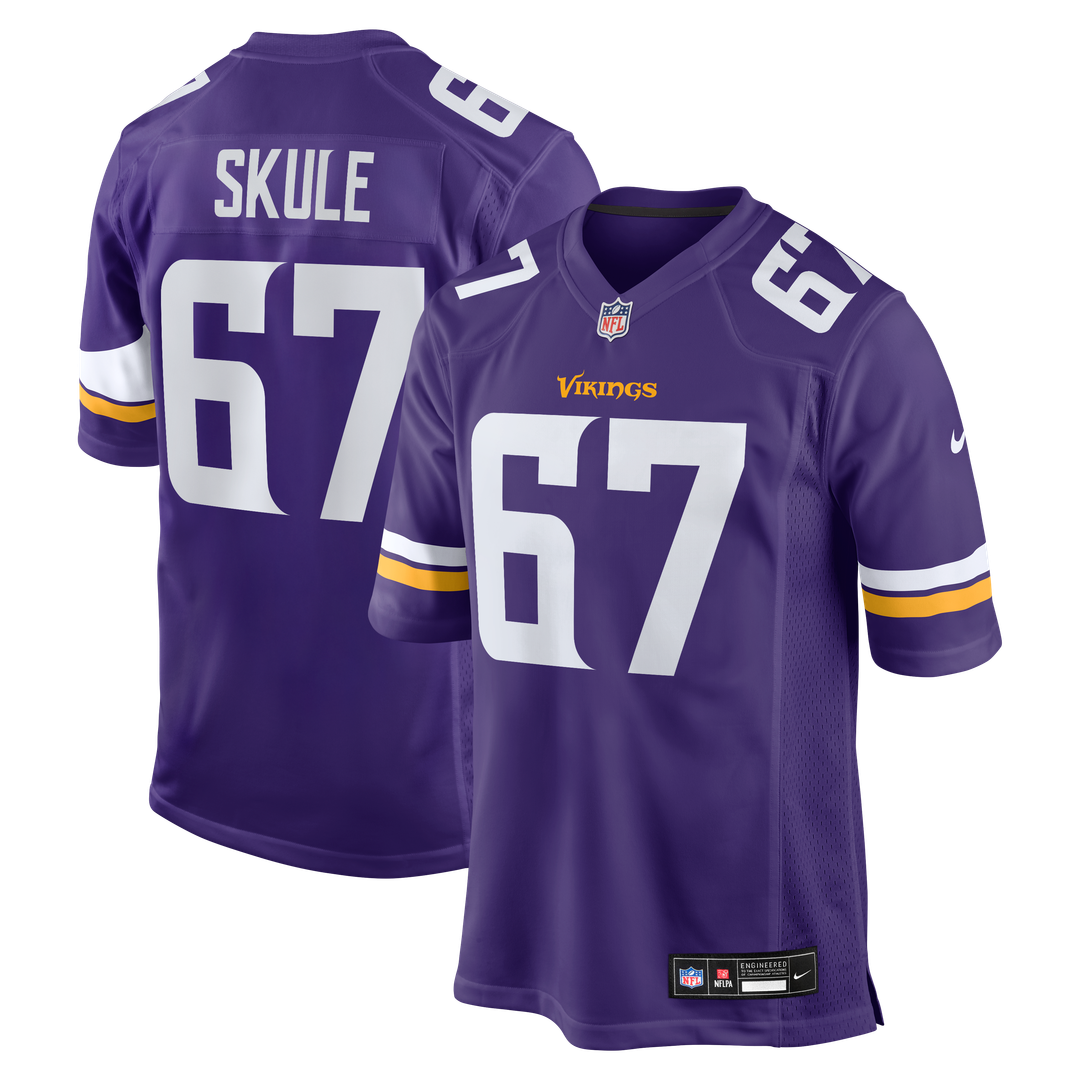 Justin Skule Minnesota Vikings Nike Team Game Jersey - Purple