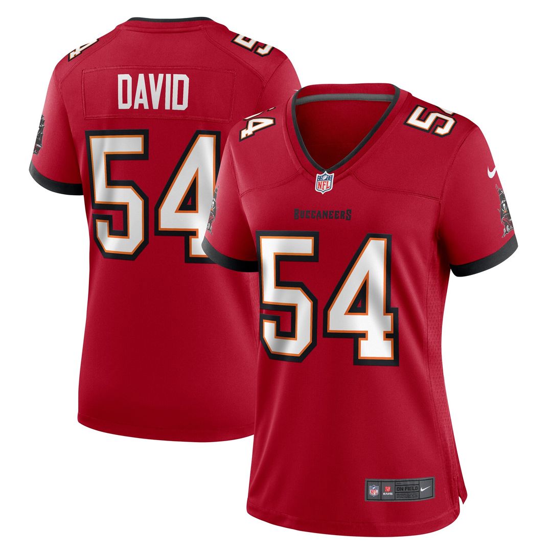 Lavonte David Tampa Bay Buccaneers Nike Women's Team Game Jersey - Red