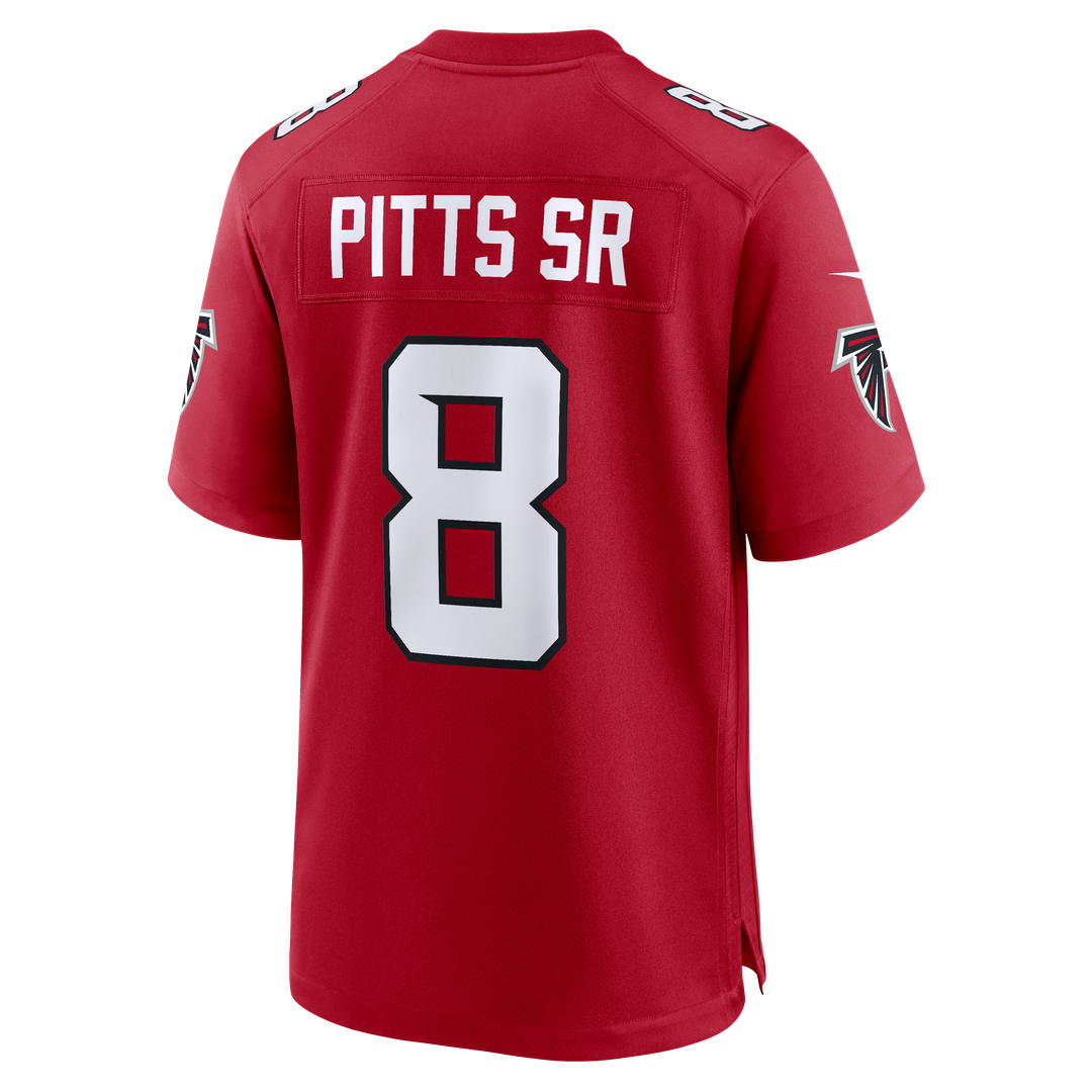 Kyle Pitts Sr. Atlanta Falcons Nike Game Official Jersey - Red
