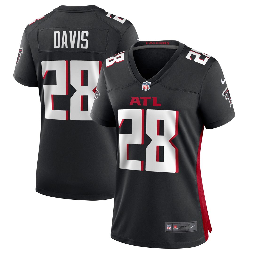 Mike Davis Atlanta Falcons Nike Women's Game Player Official Jersey - Black