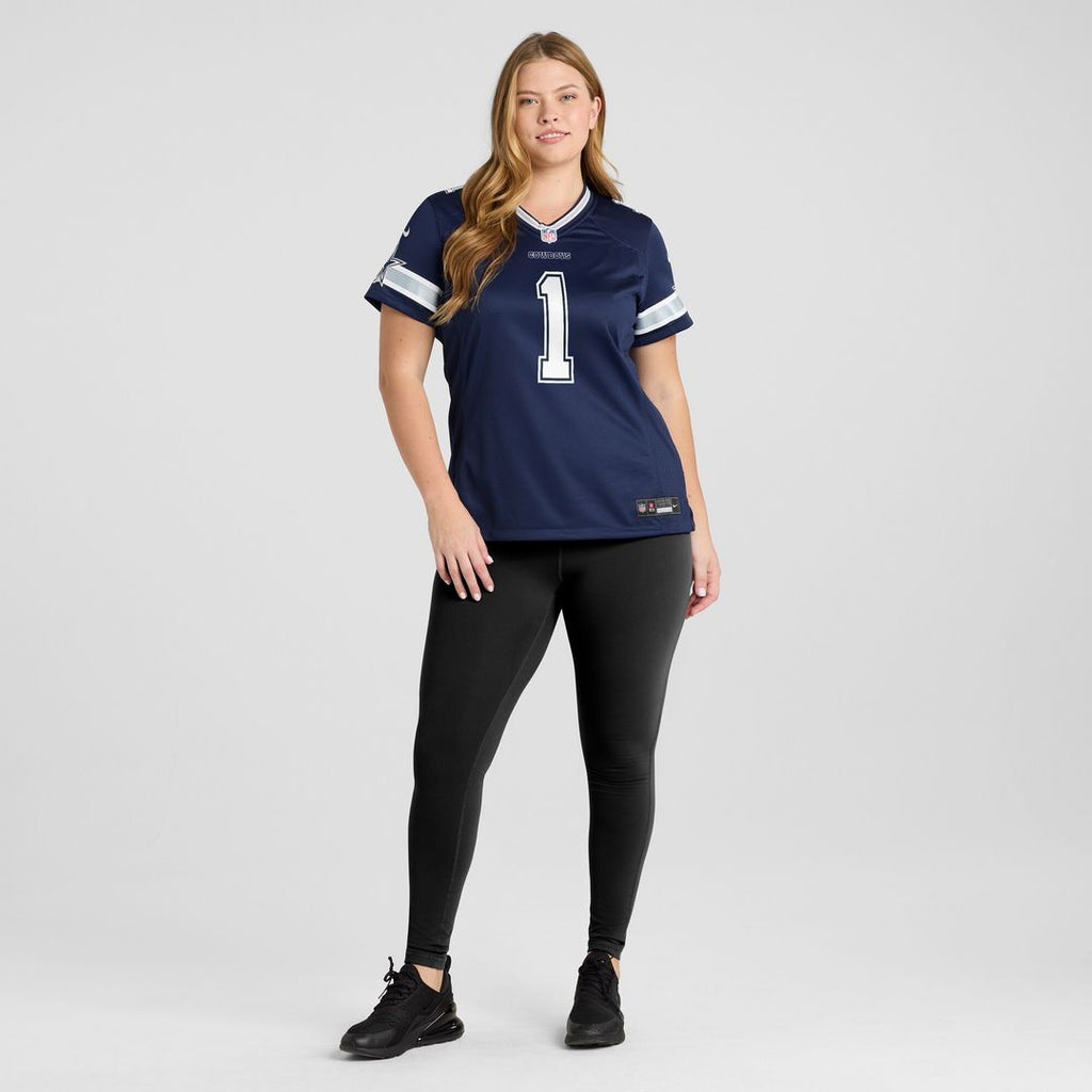 Number 1 Bride Dallas Cowboys Nike Women's Game Official Jersey - Navy