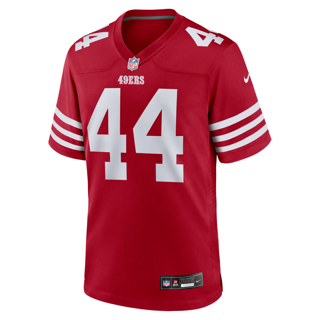 Kyle Juszczyk San Francisco 49ers Nike Player Game Official Jersey - Scarlet