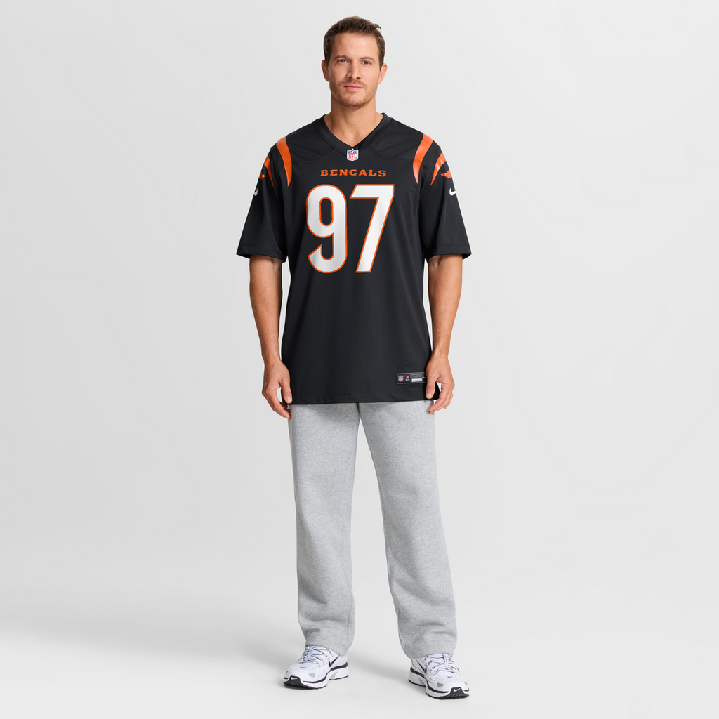 Dexter Lawrence II Cincinnati Bengals Nike Game Official Jersey - Orange