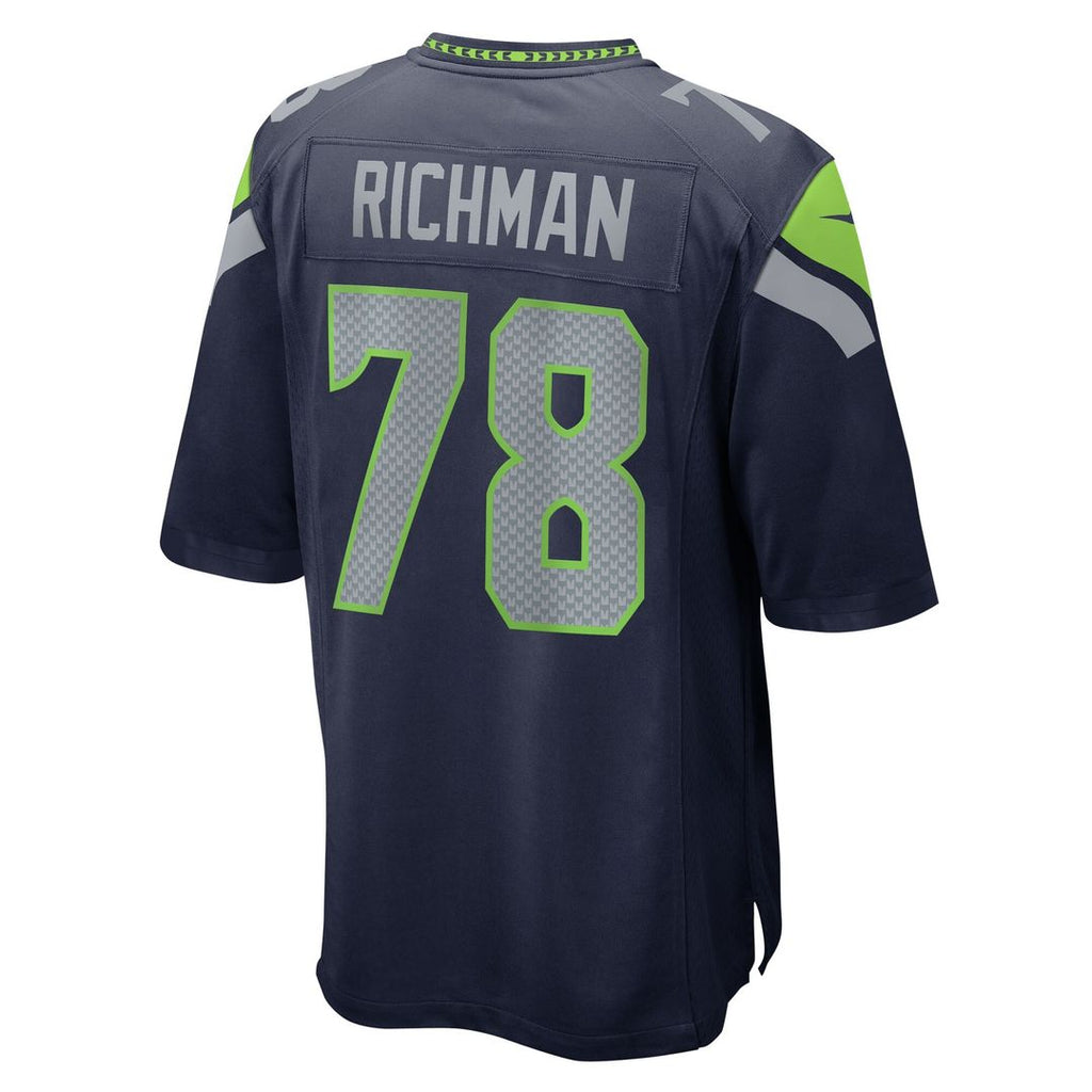 Mason Richman Seattle Seahawks Nike Team Game Official Jersey -  College Navy